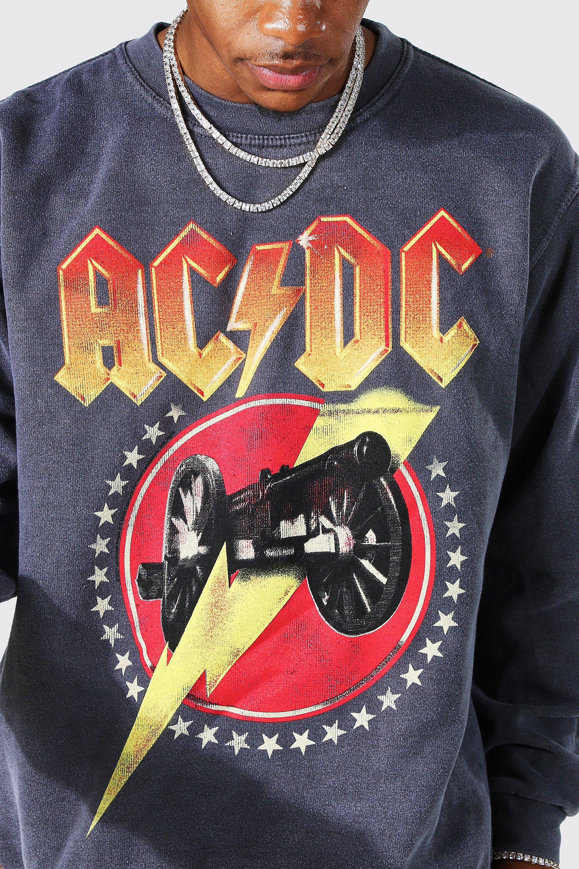 Ac dc sweatshirt best sale