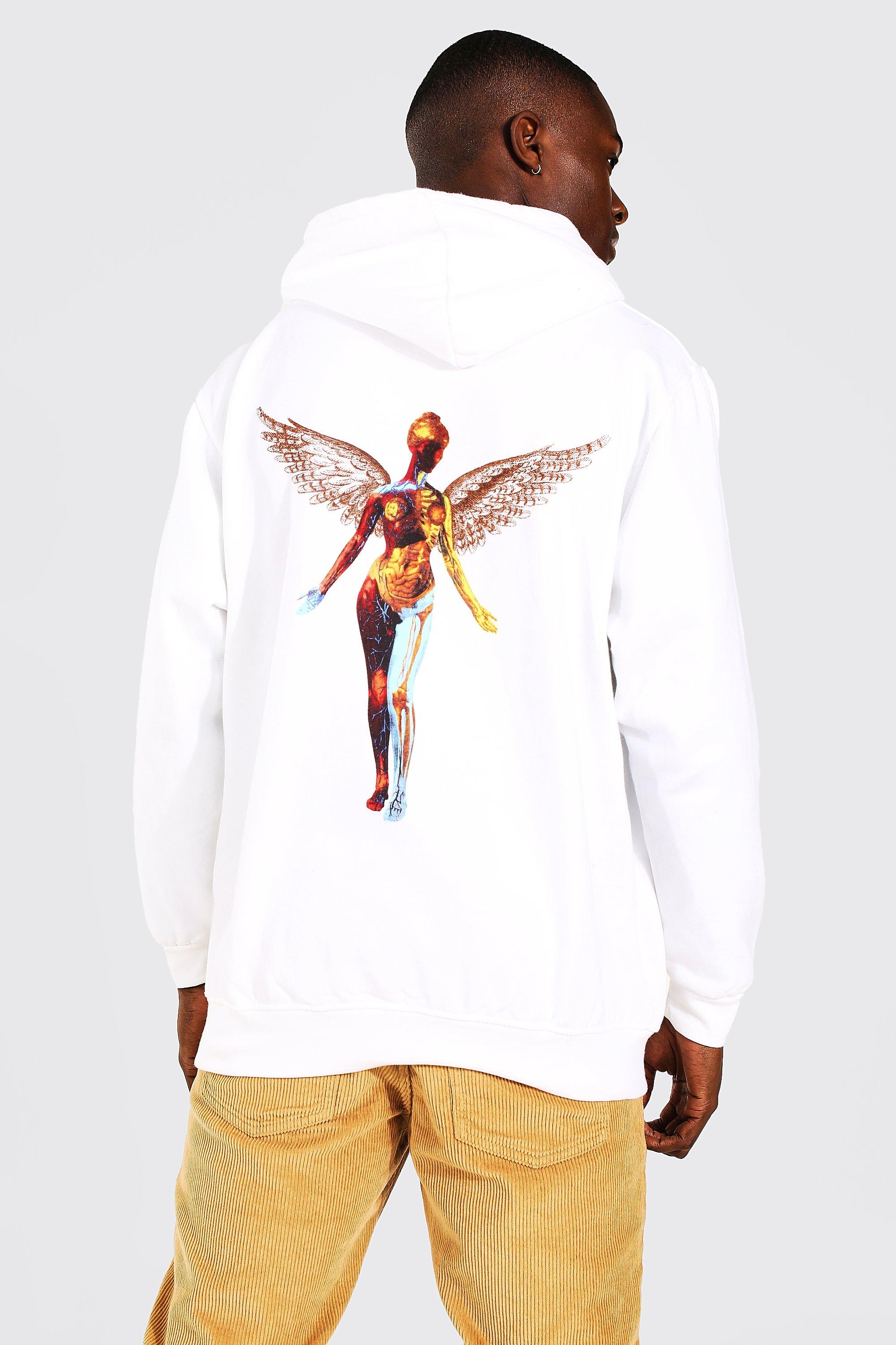 Nirvana hoodie white sale