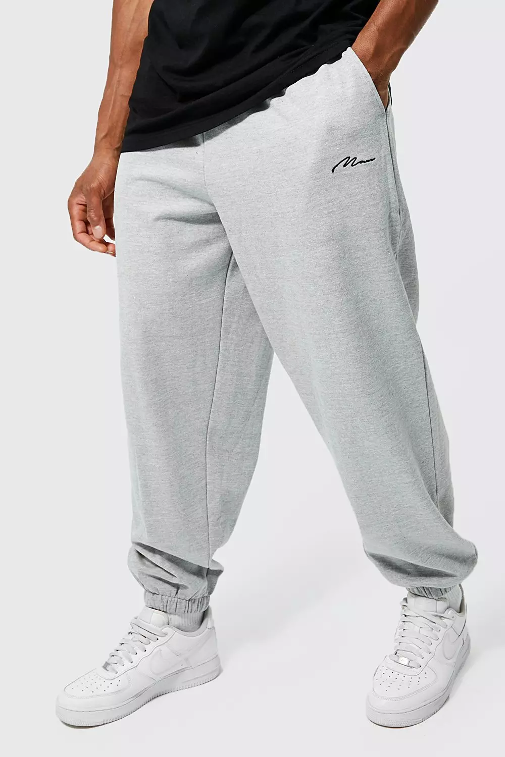 Man Signature Loose Fit Joggers