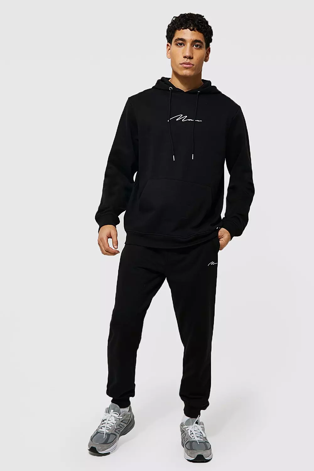 Black Man Signature Hooded Tracksuit alternative image