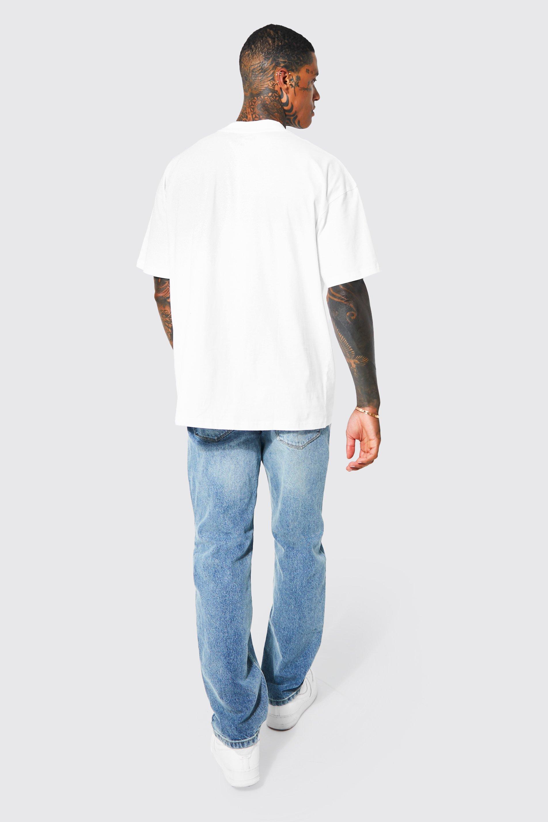 Relaxed Fit Rigid Jeans