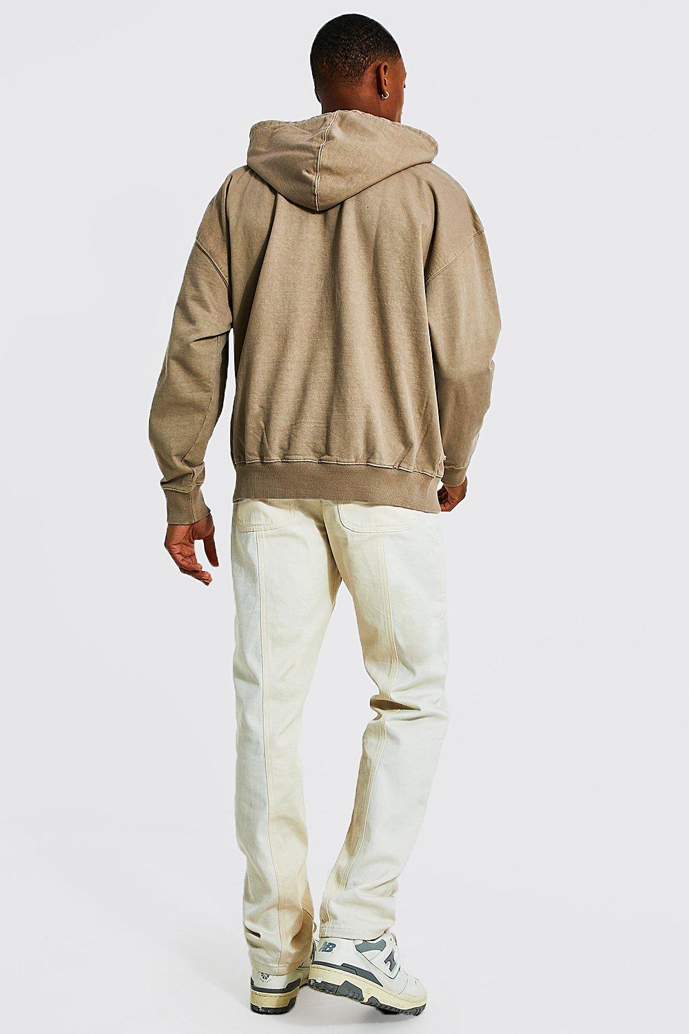 Oversized Distressed Hoodie | boohoo