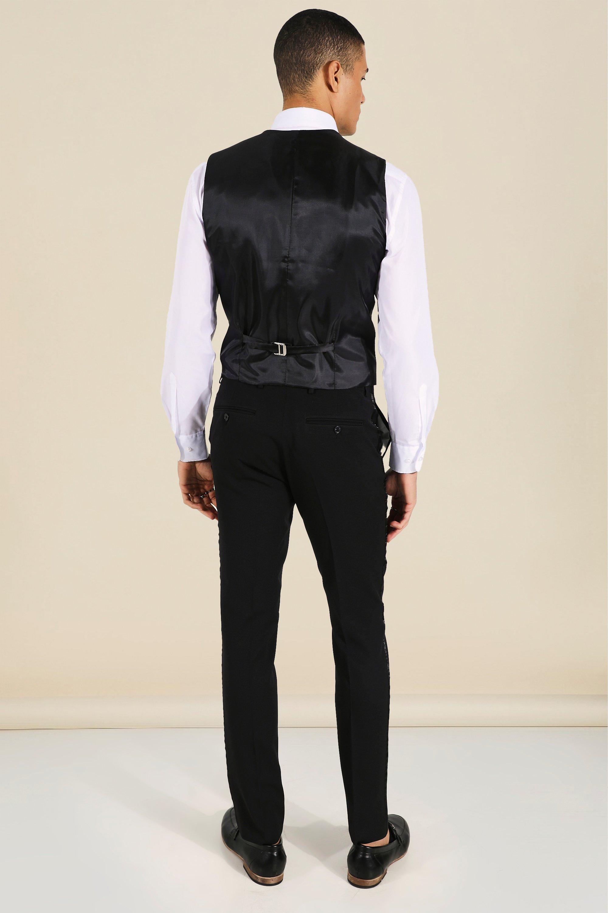 Boohoo mens waistcoat fashion