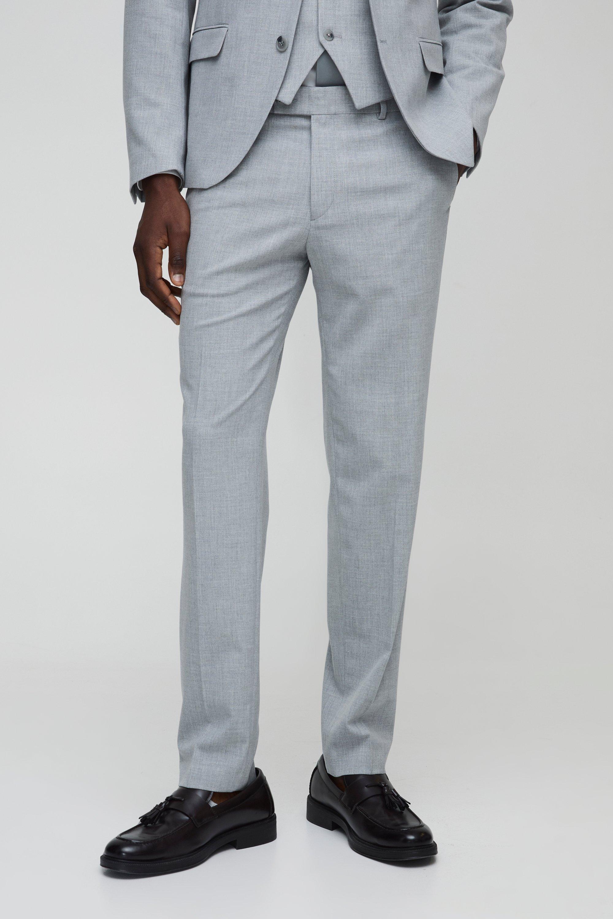 light grey trousers mens