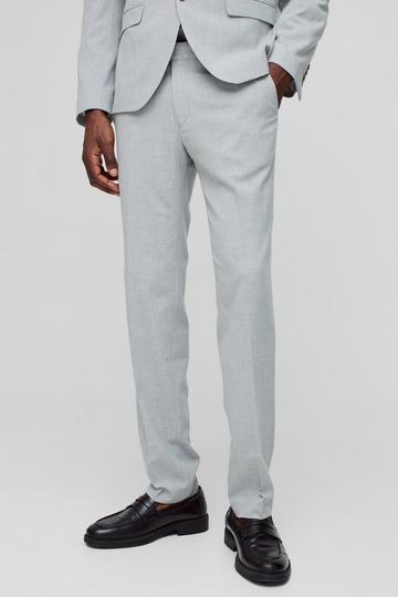 Slim Grey Suit Trousers grey