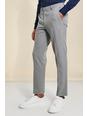 Pantalones de traje ajustados grises, Grey grigio