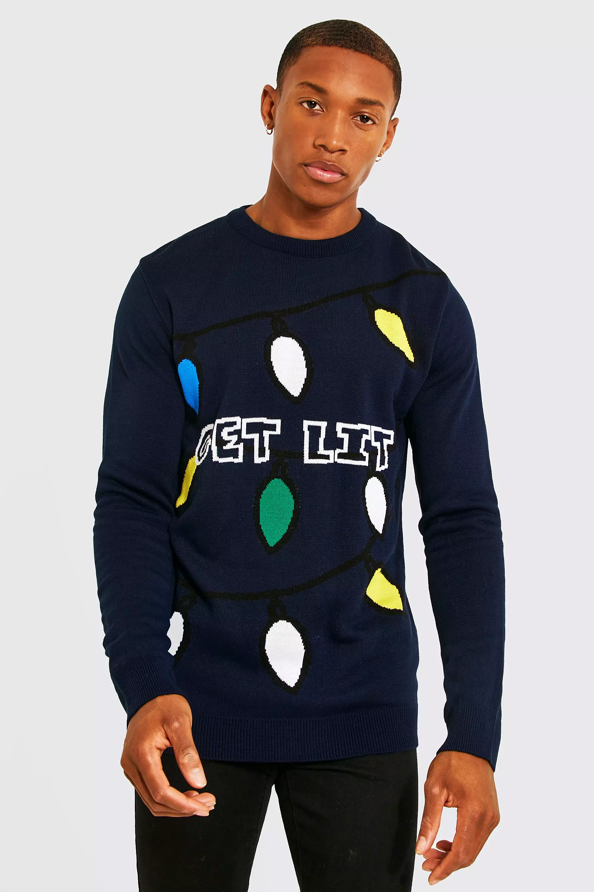 Lit on sale christmas jumper