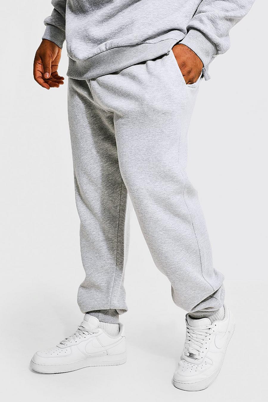 Grey Plus Size Basic Slim Fit Jogger image number 1