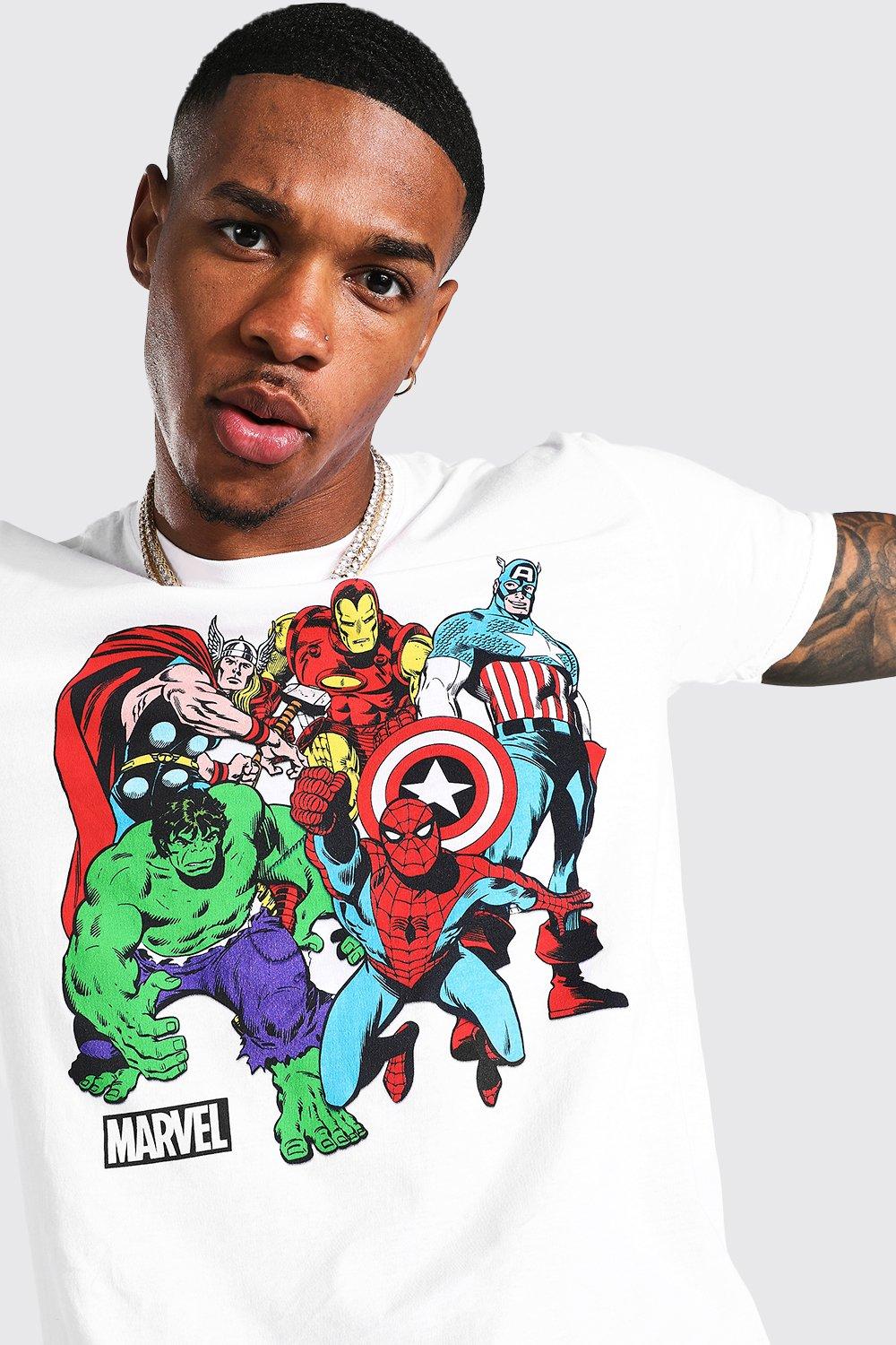 Marvel Character License T shirt