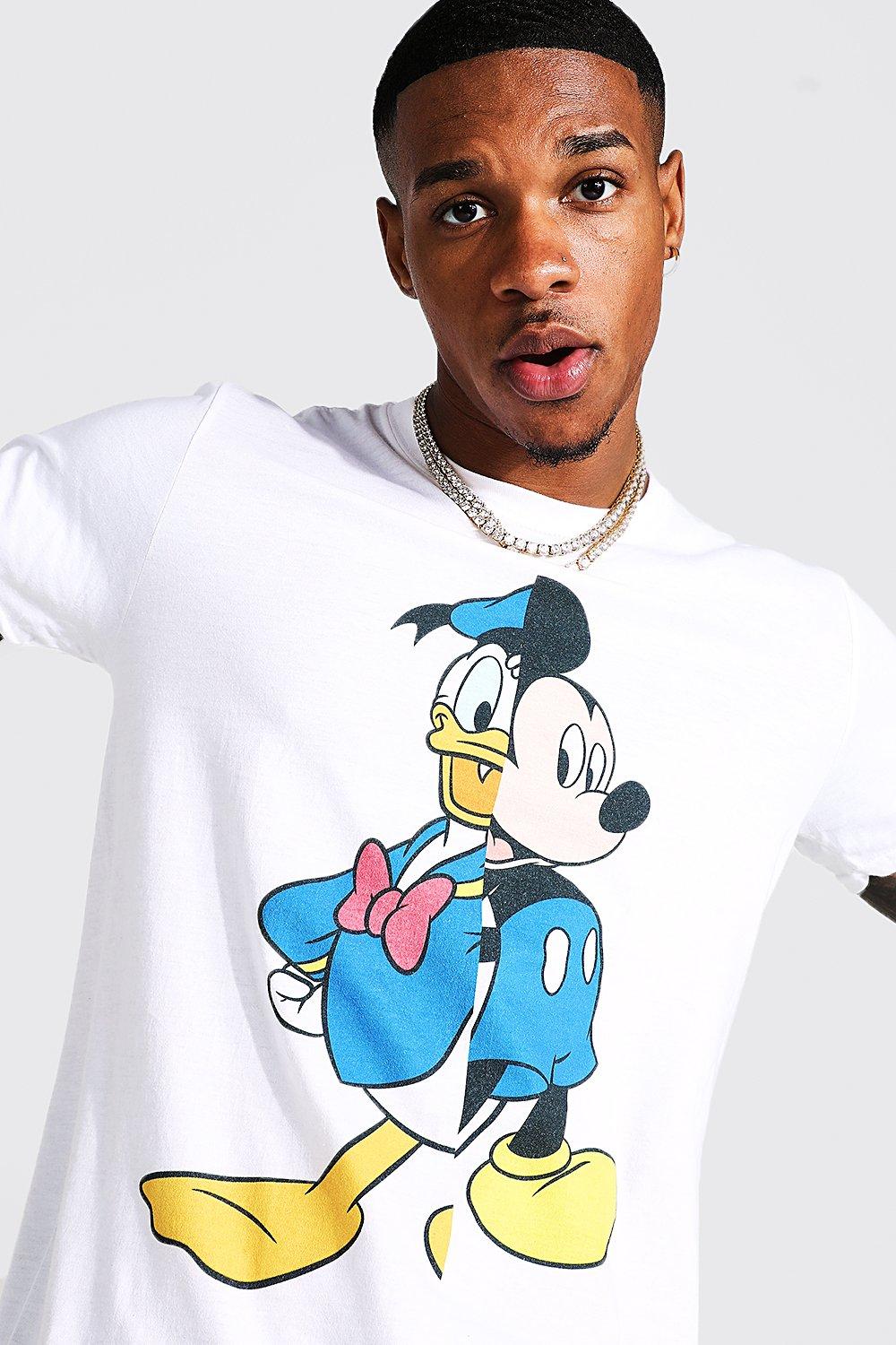 T shirt bicolore imprim Disney boohoo