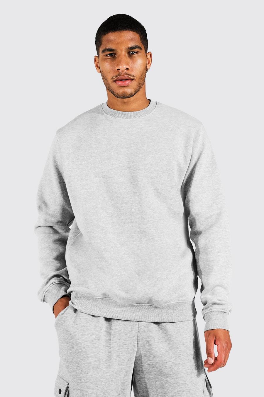 Grey Tall Basic Sweater image number 1