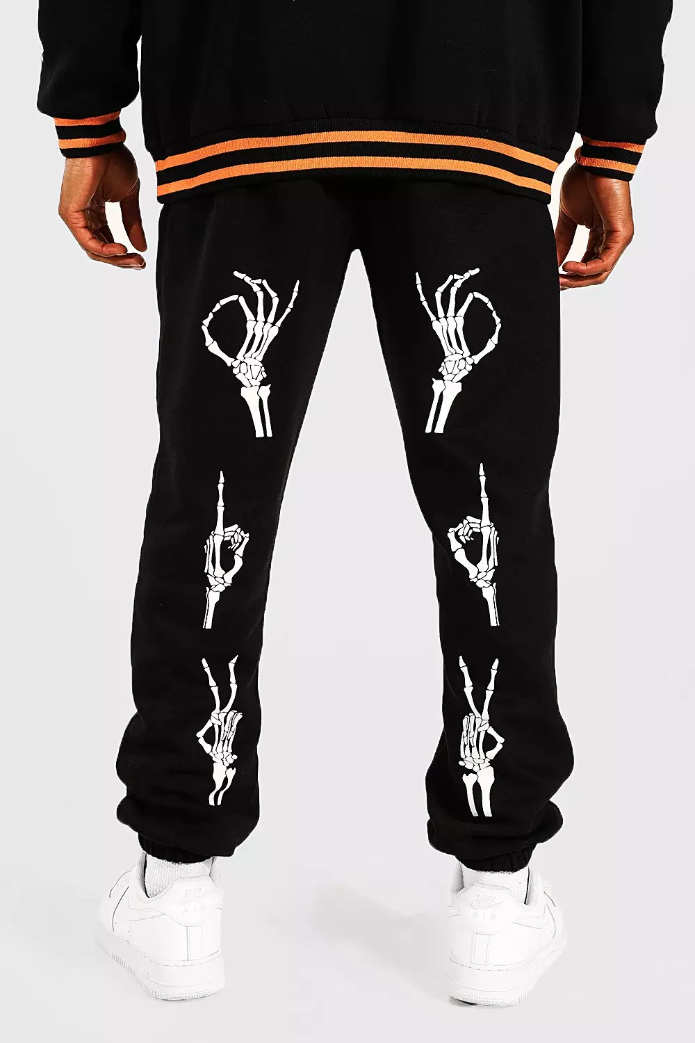 Mens best sale skeleton joggers