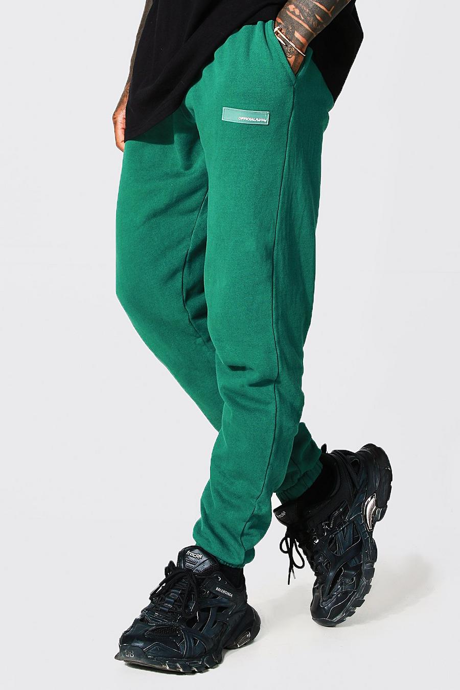 ירוק מכנסי ריצה בצביעה כפולה מסדרת Original Man image number 1