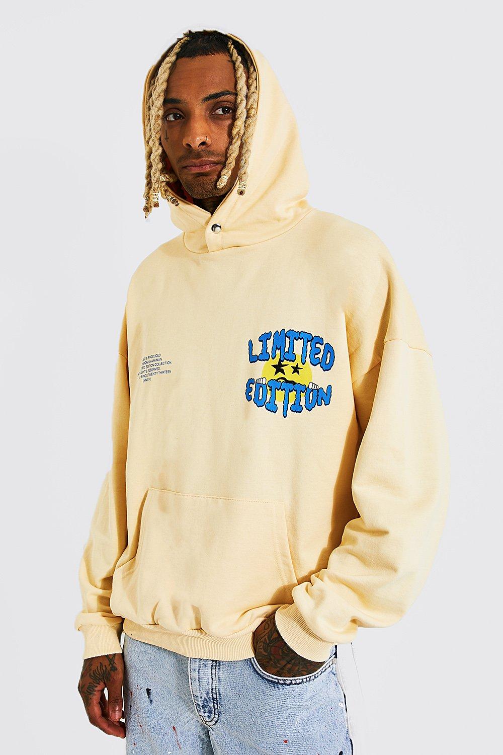 Tall Oversized Heavyweight Graphic Hoodie