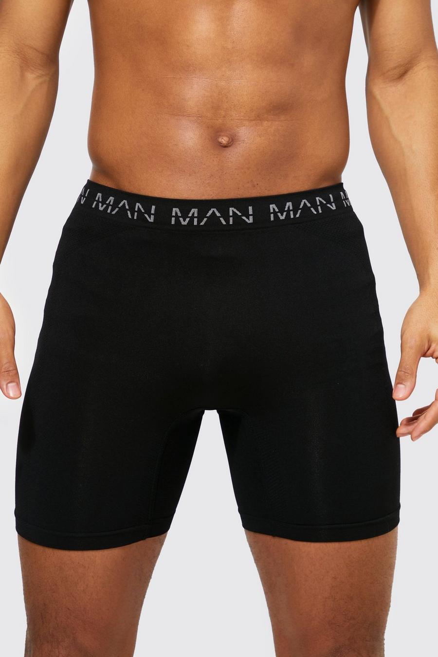 Multi mehrfarbig 5 Pack Man Active Gym Seamless Boxers