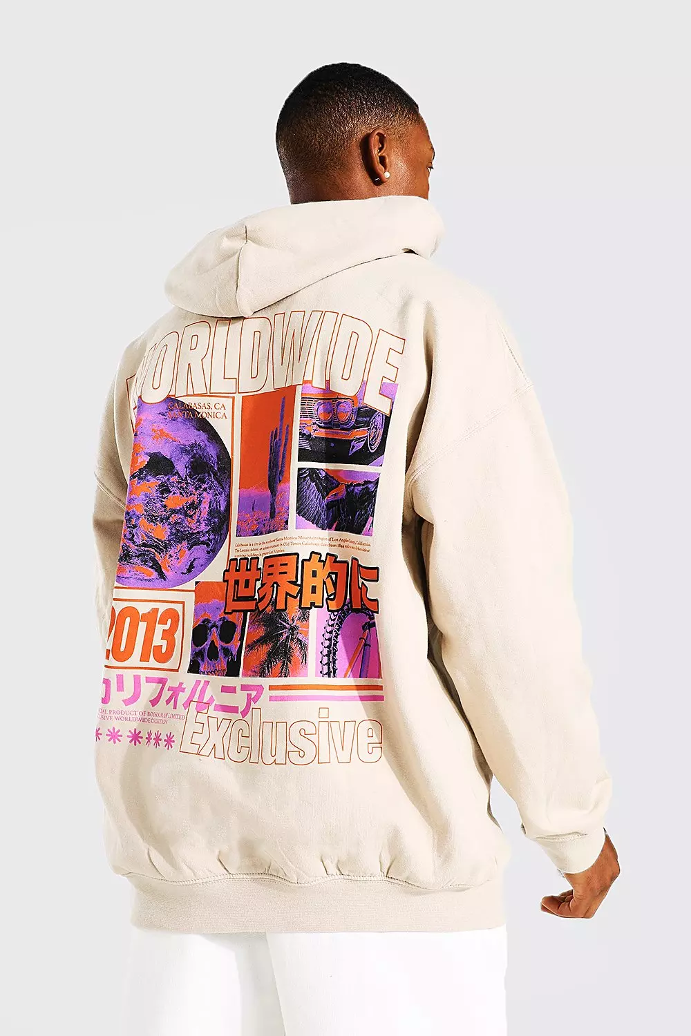 Oversized hot sale graphic hoodie