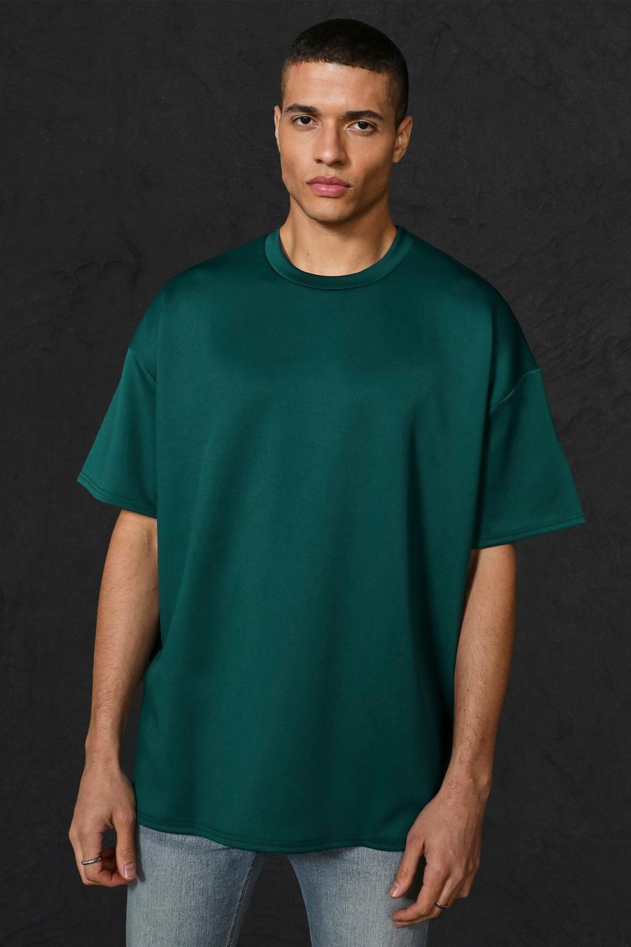 Oversize Scuba T-Shirt, Forest image number 1
