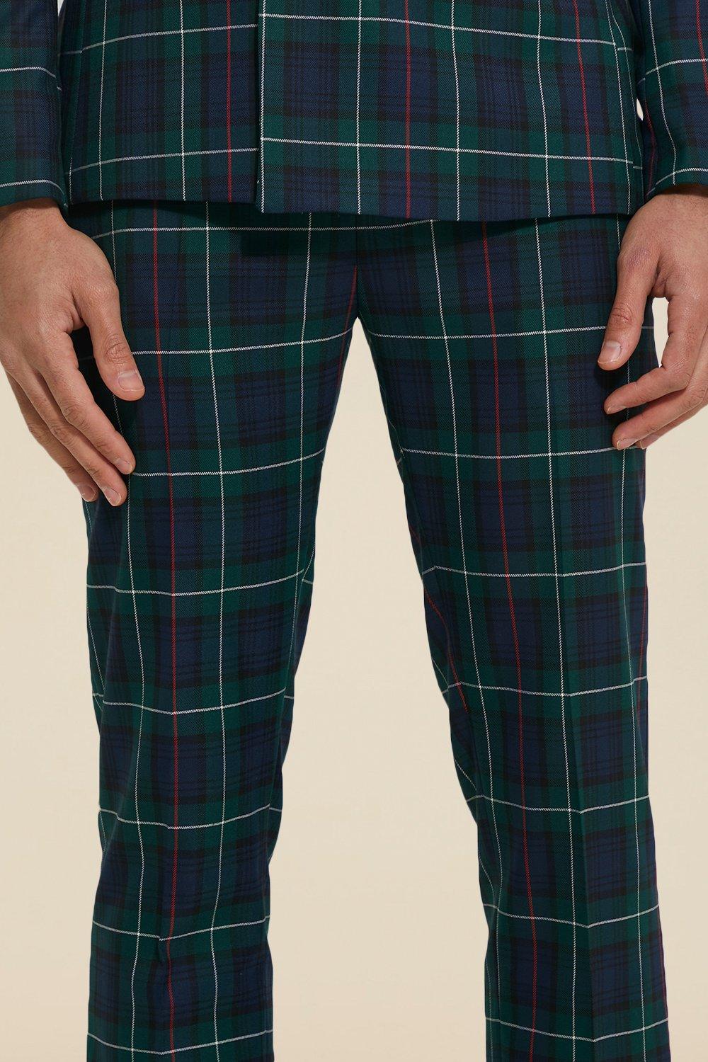 Boohoo deals tartan trousers