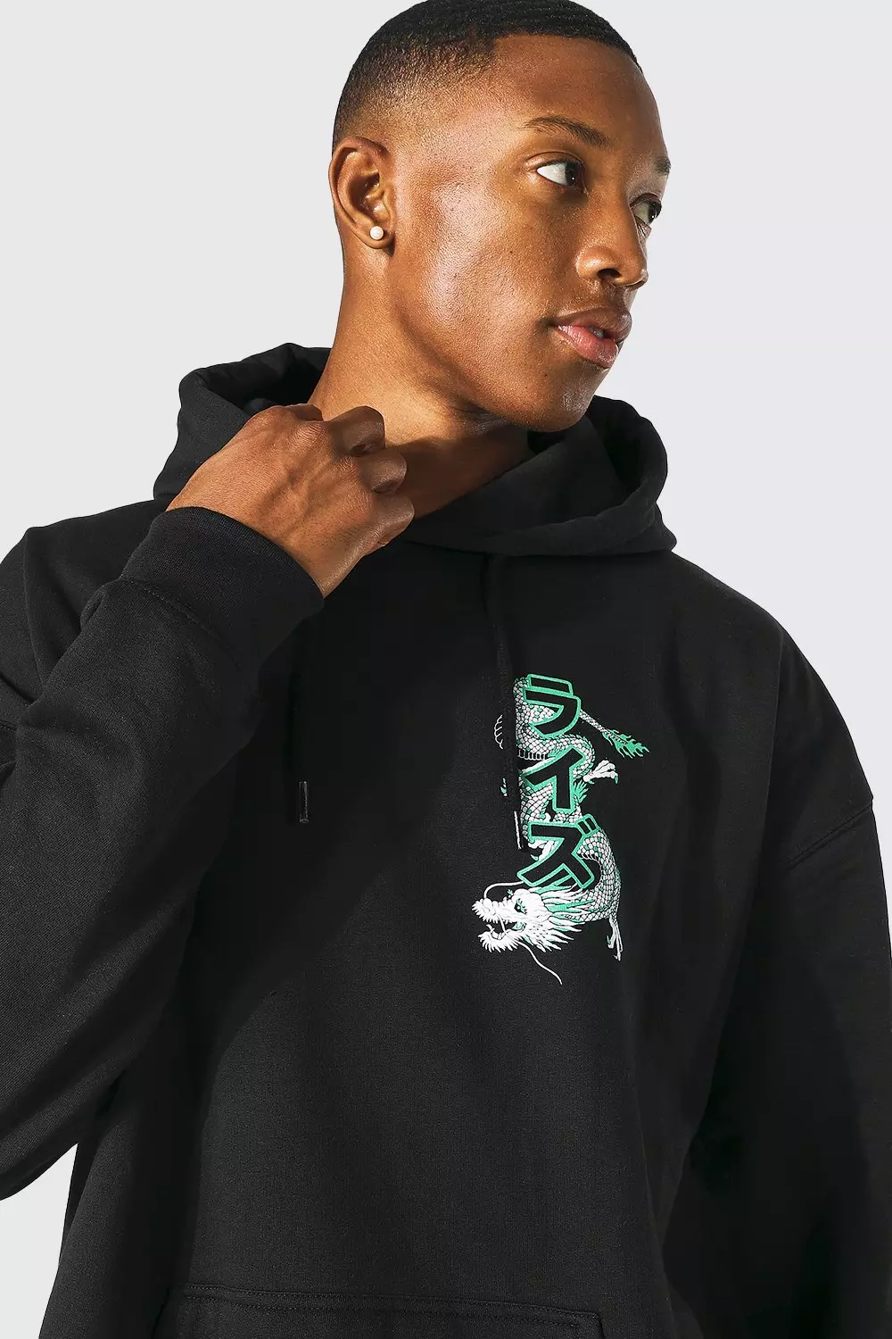 Stussy dragon hoodie hotsell