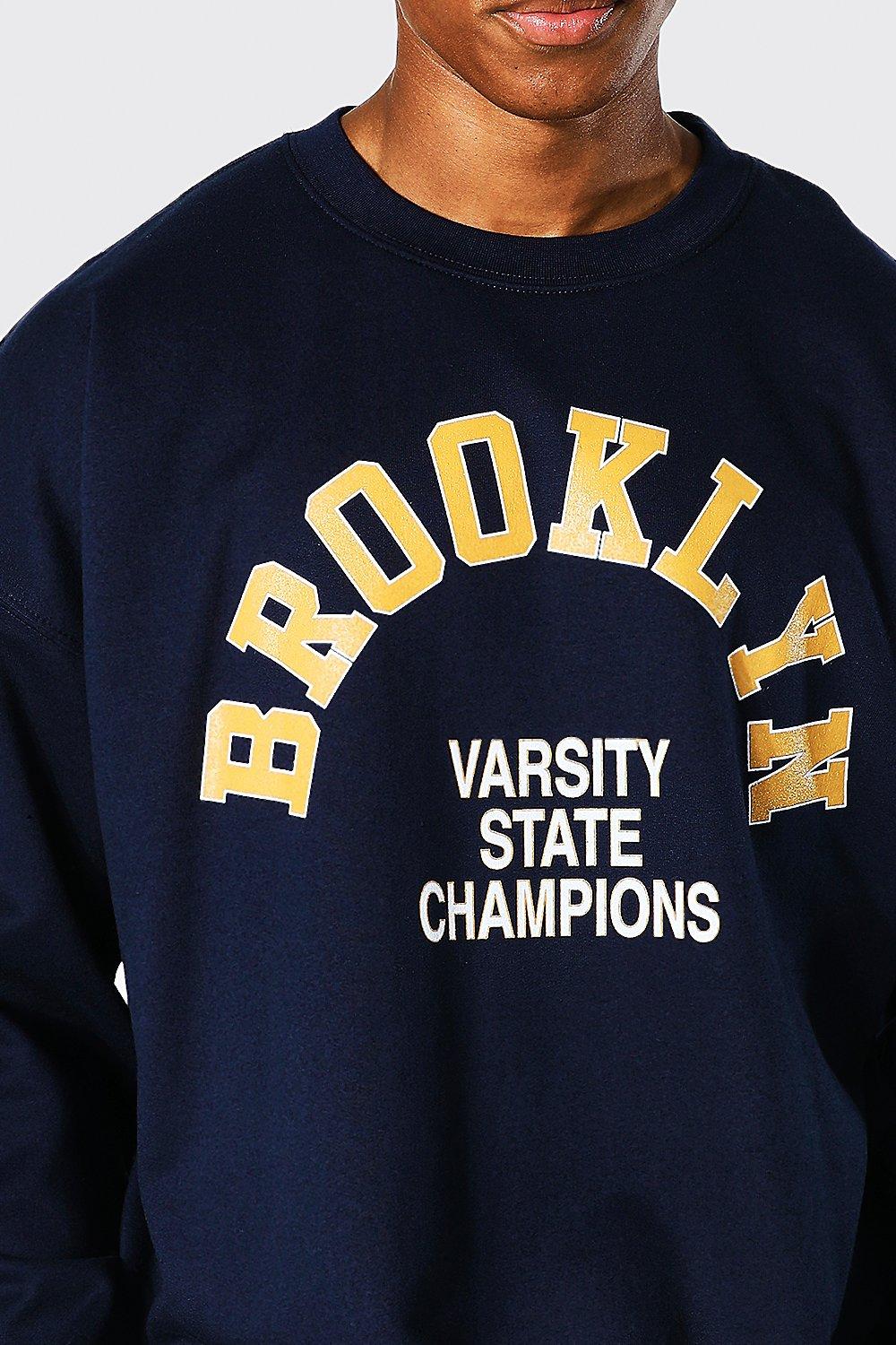 Boohoo discount brooklyn sweatshirt