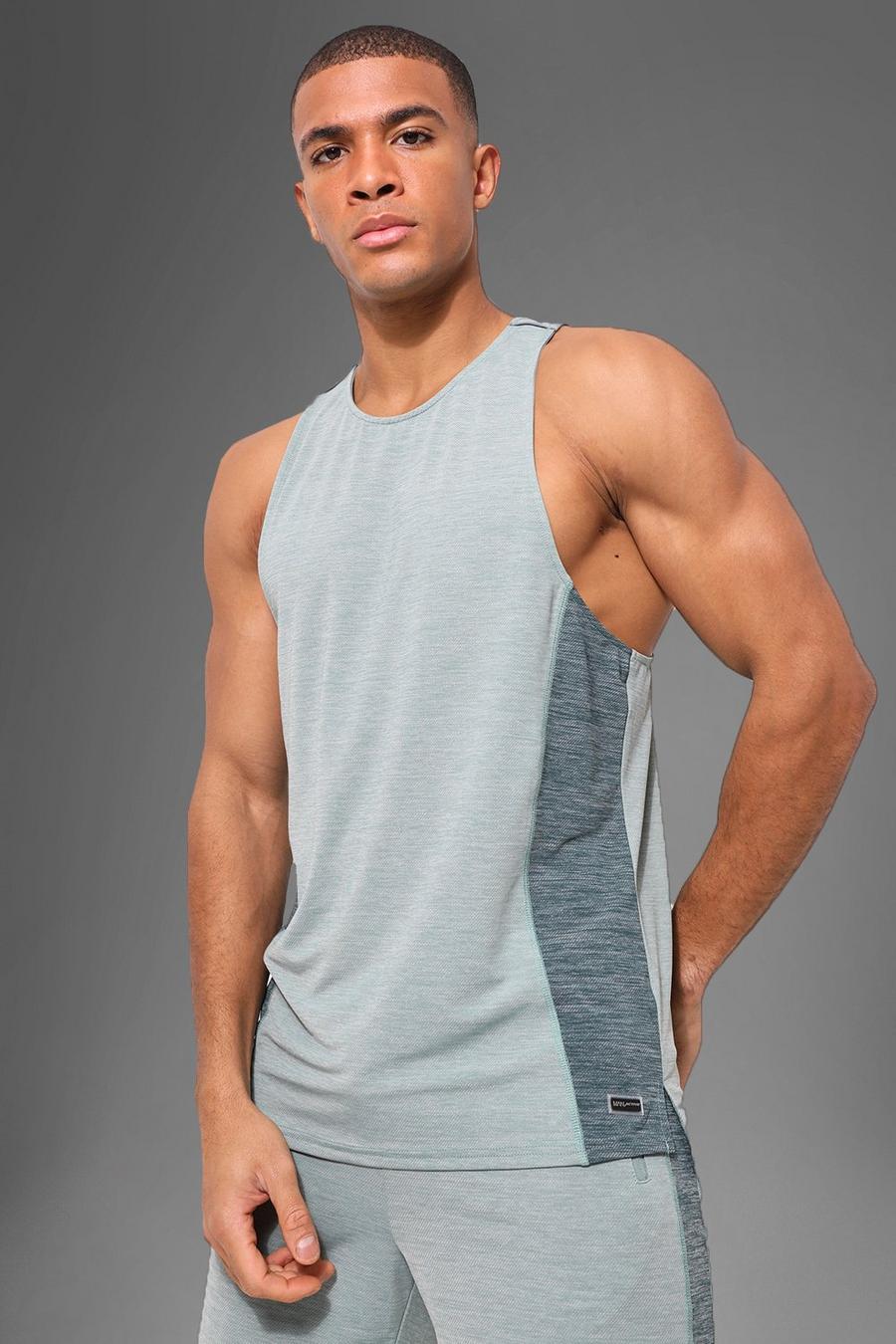Sage Man Active Gym Lightweight Performance Vest image number 1