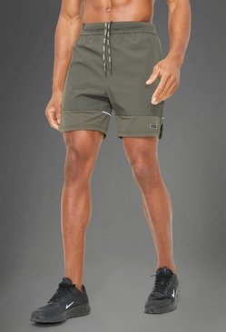 HTOOHTOOH Mens Summer Solid Gym Workout Shorts Elastic Waist Shorts 