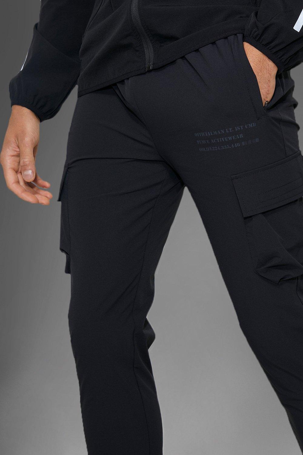 Boohoo cargo joggers hot sale