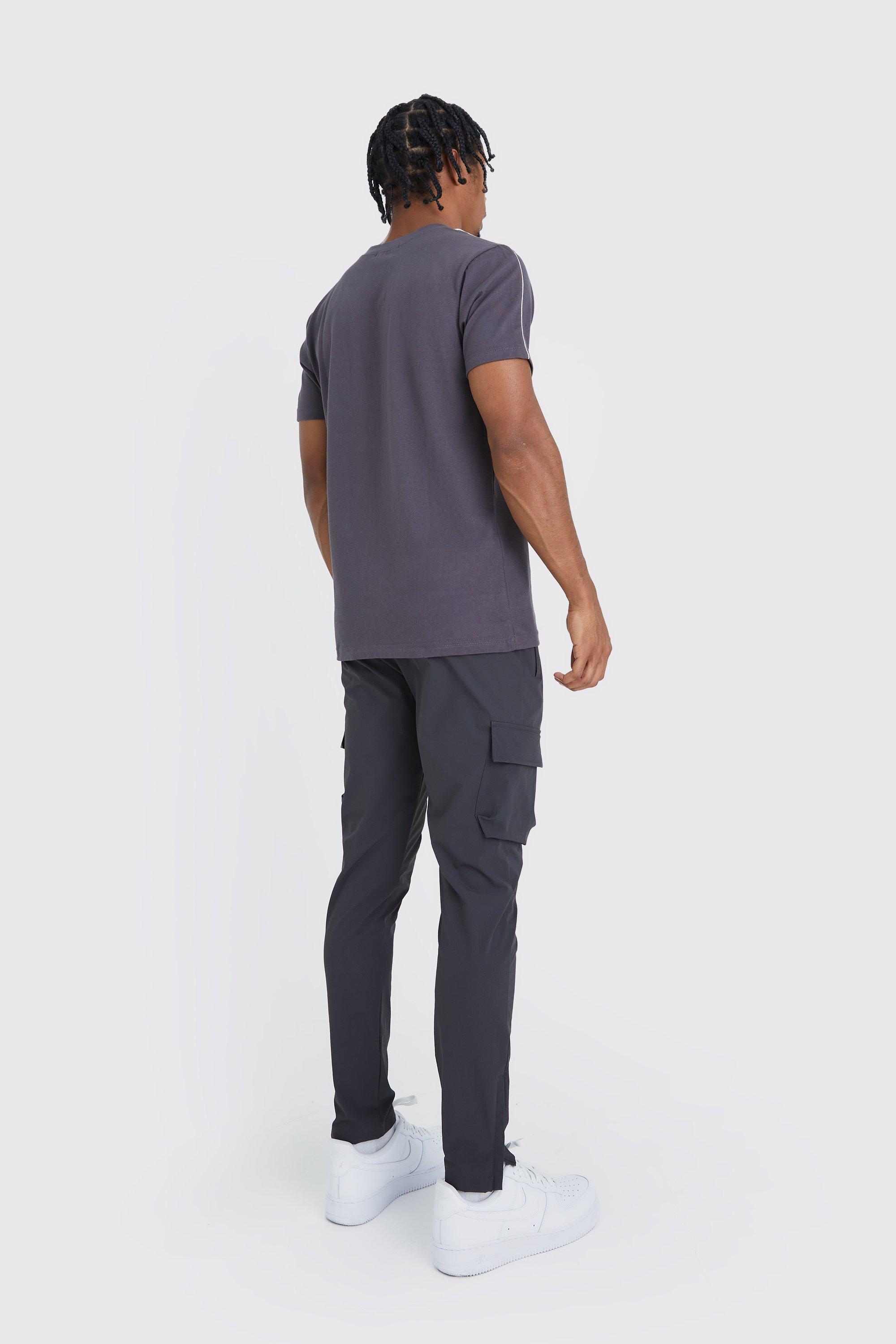 Plus Stone Cargo Joggers