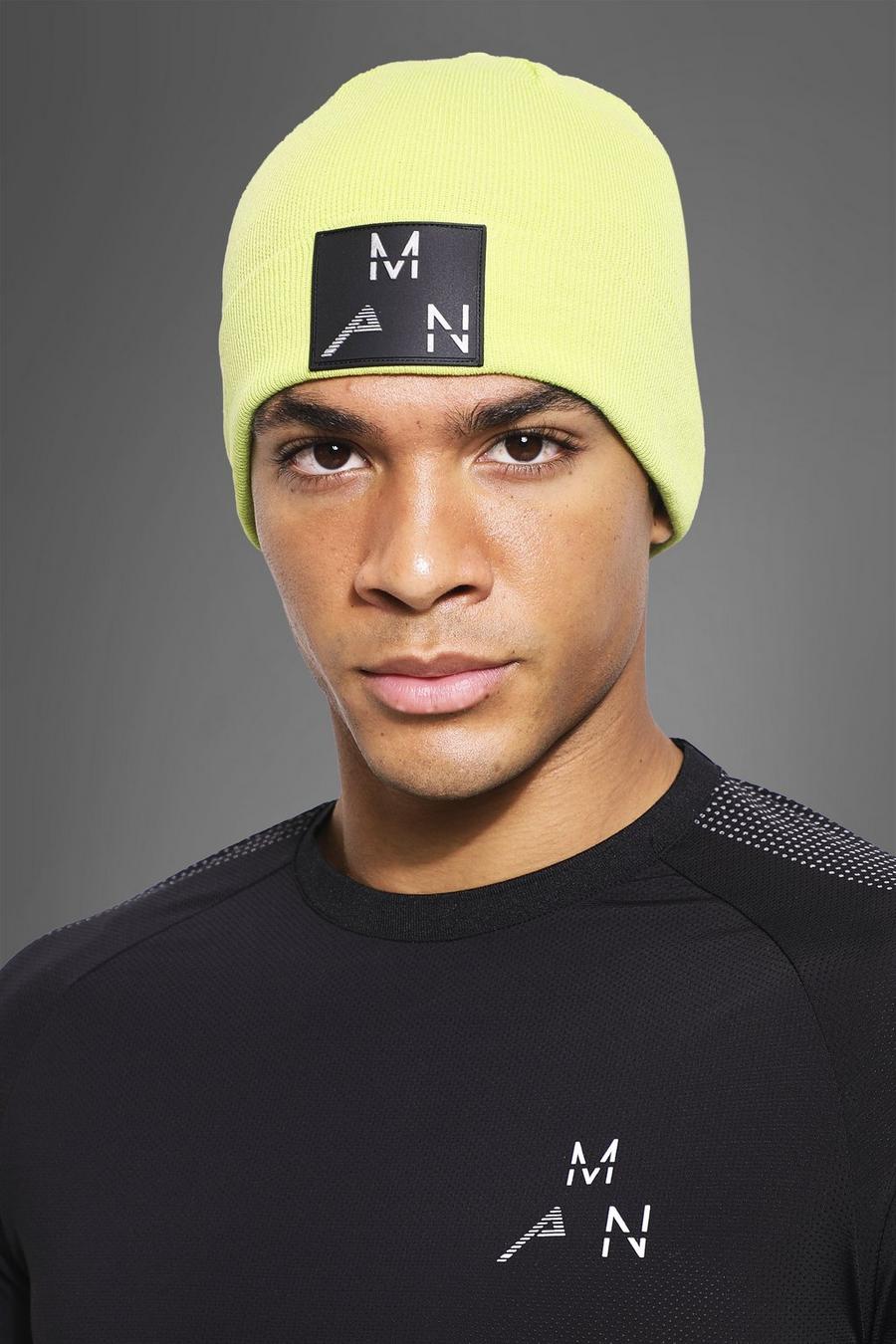 Neon Man Active Gym Knitted Beanie image number 1