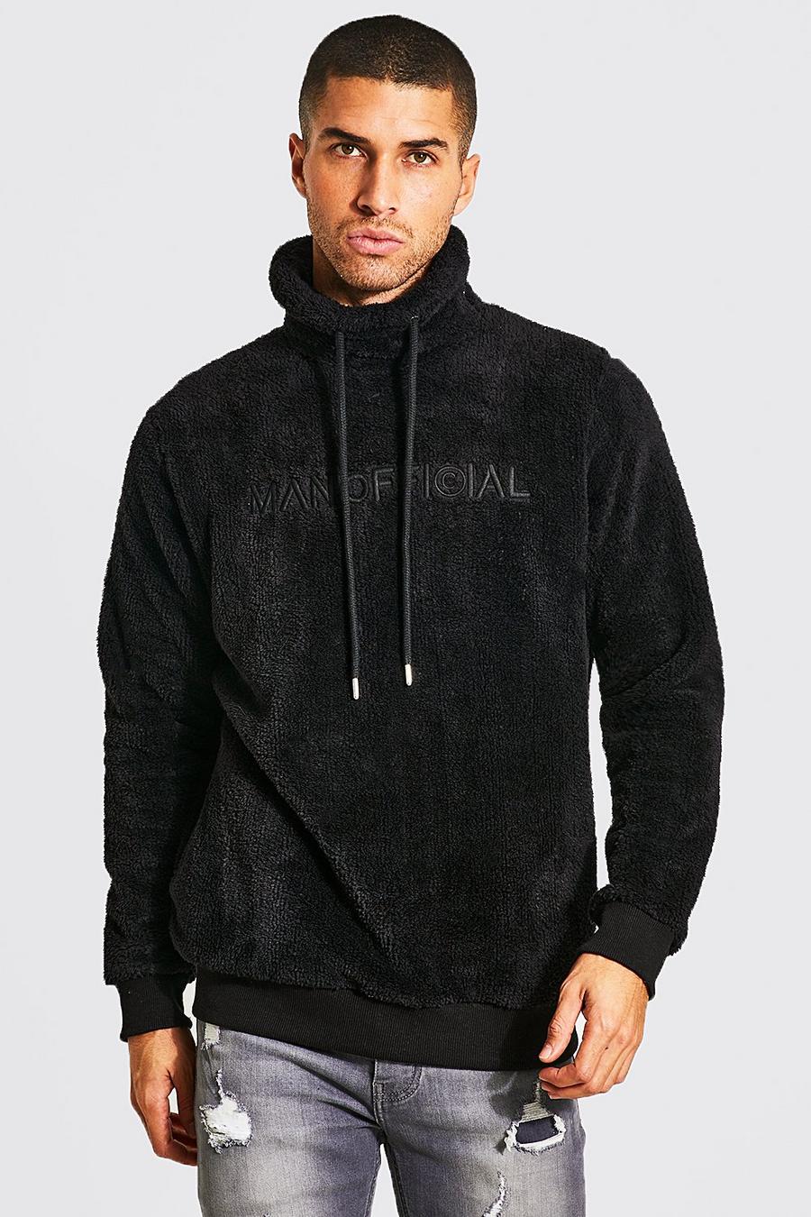Black Man Official Borg Sweatshirt With Snood image number 1