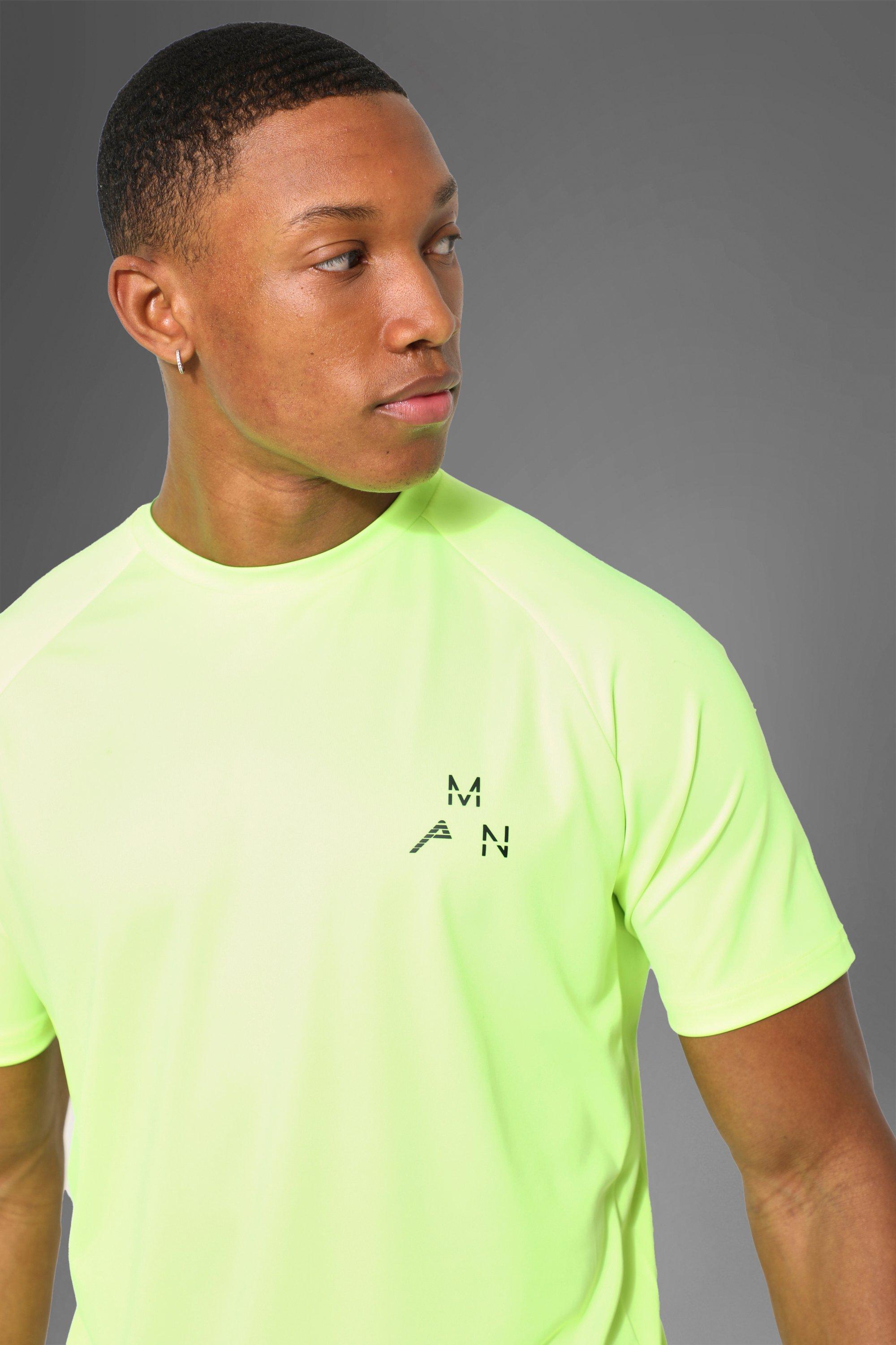 T shirt clearance herren neon grün