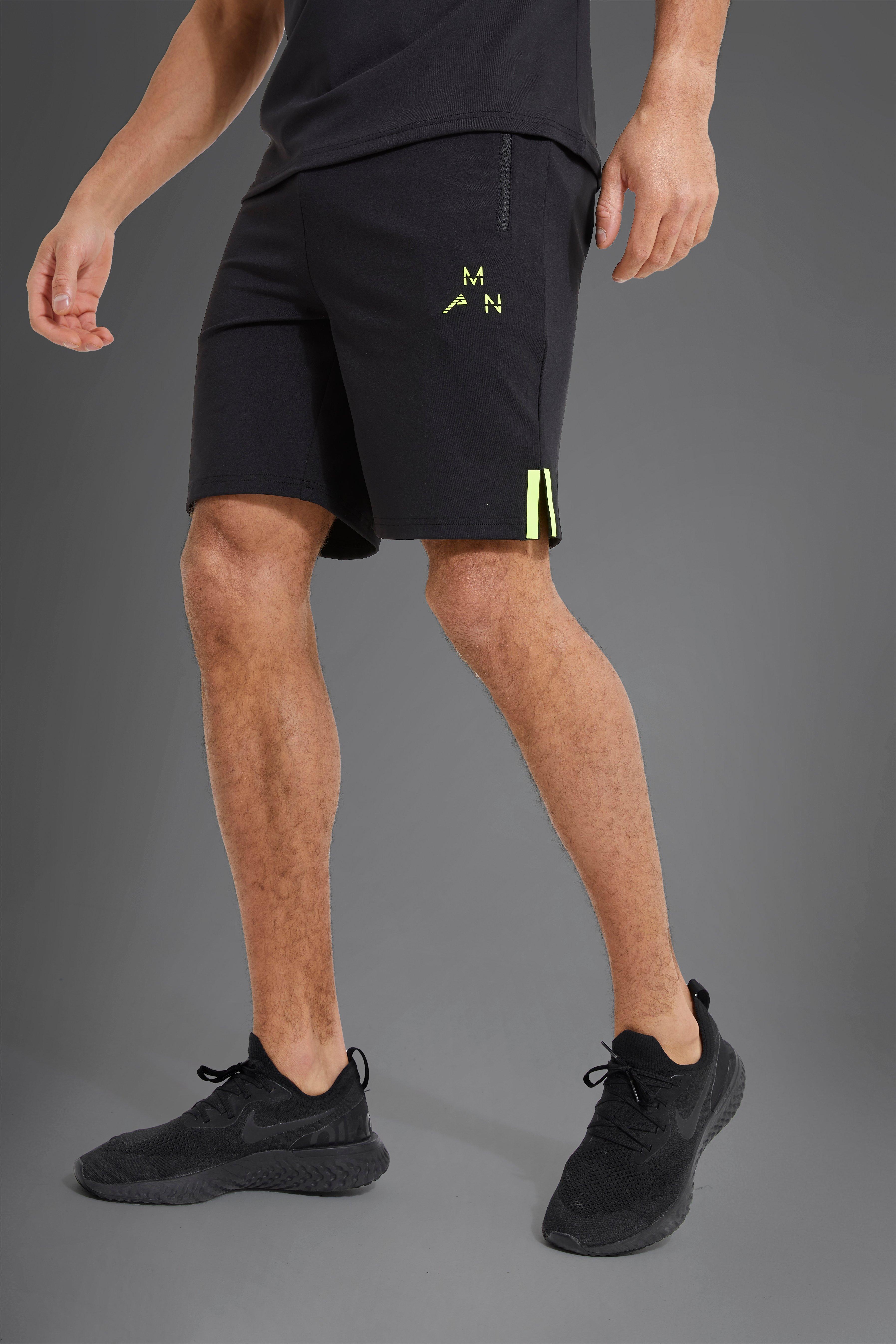 Neon on sale shorts men