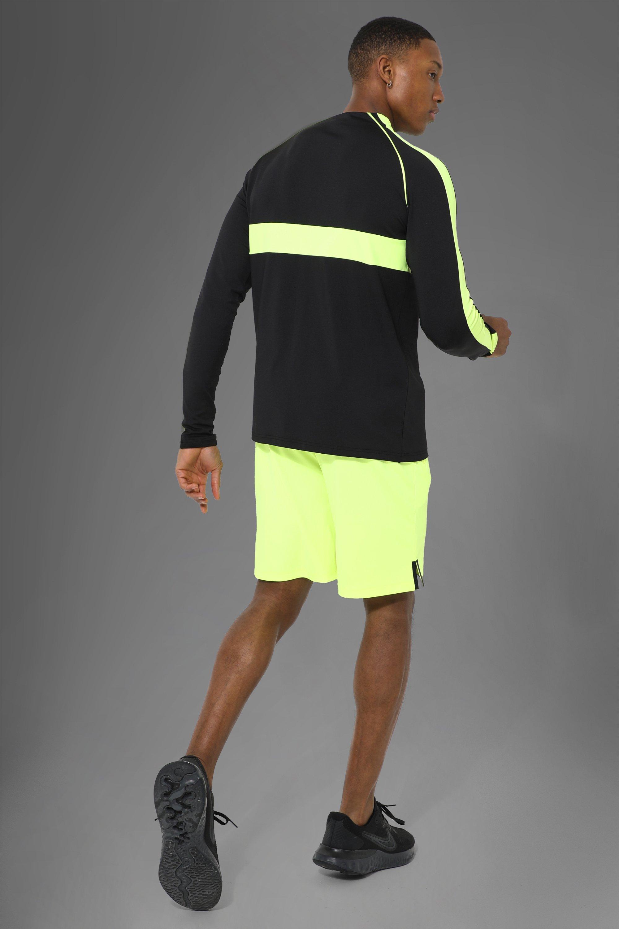 Neon store athletic shorts