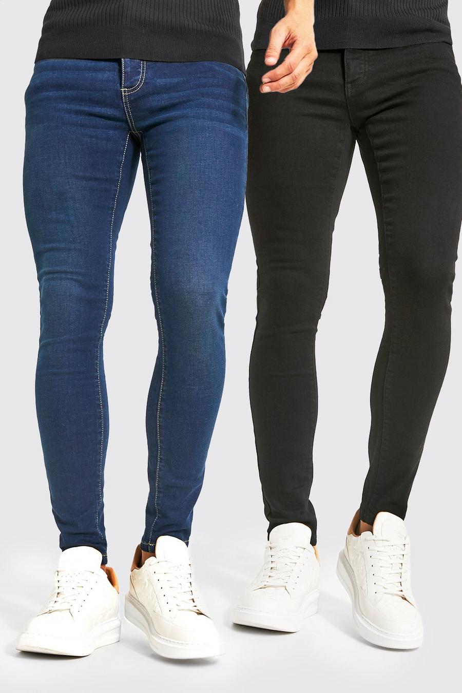 Multi Super Skinny Jeans (2 Stuks)