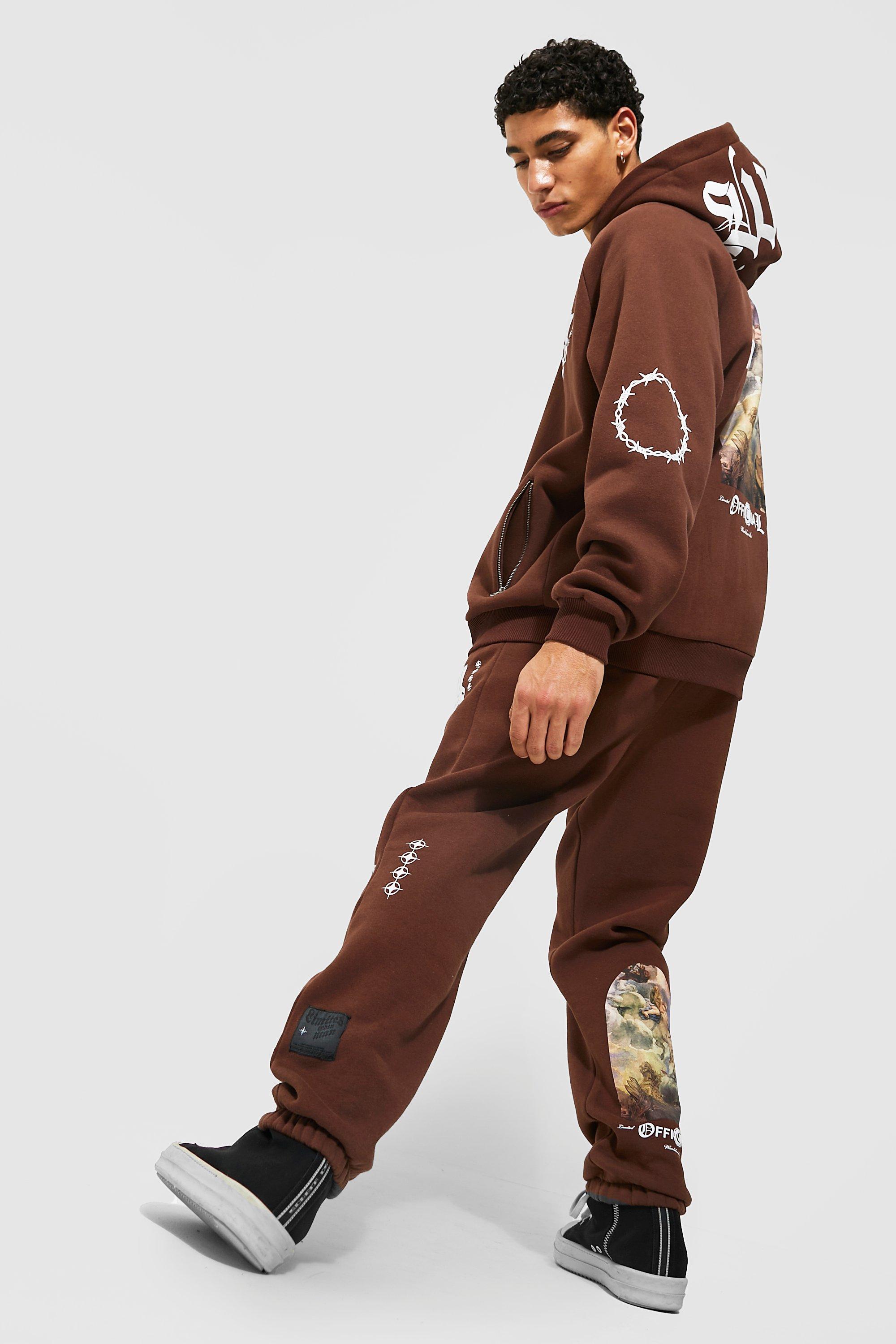 Boohoo cheap tracksuit mens