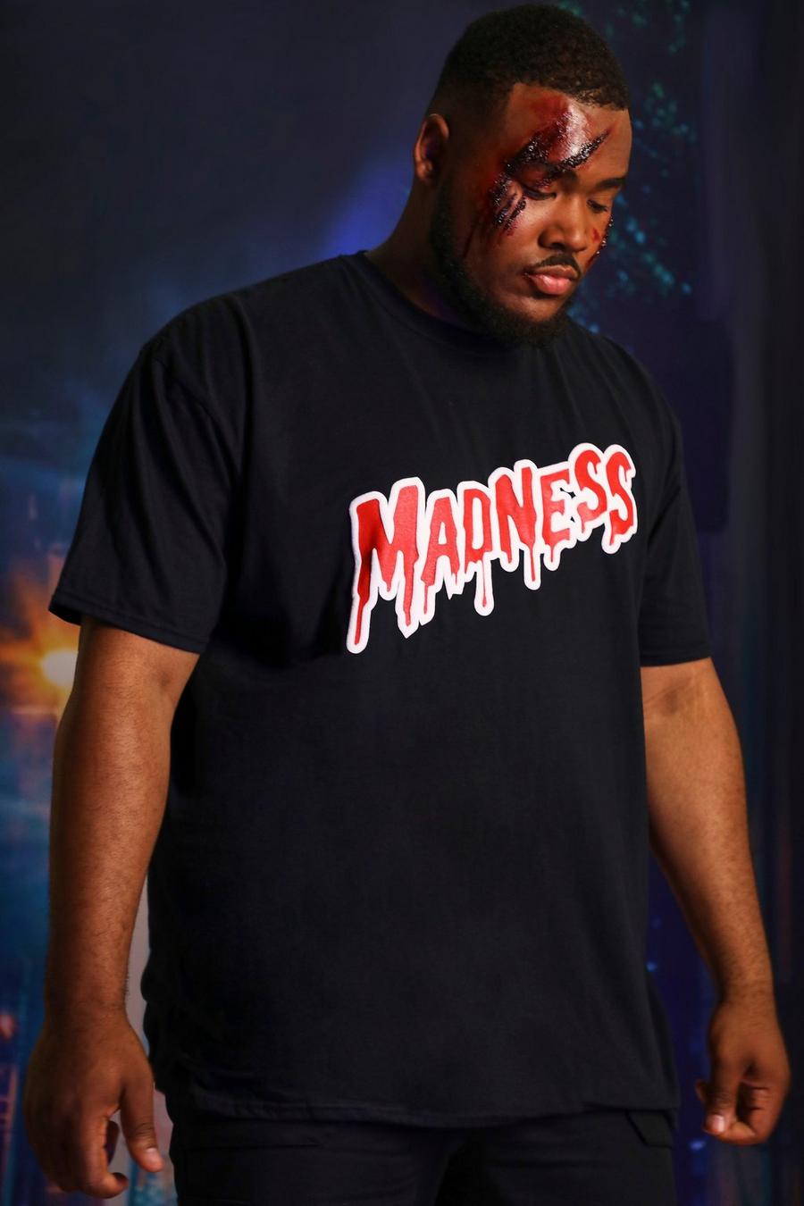 Black Plus Halloween Madness T-Shirt image number 1