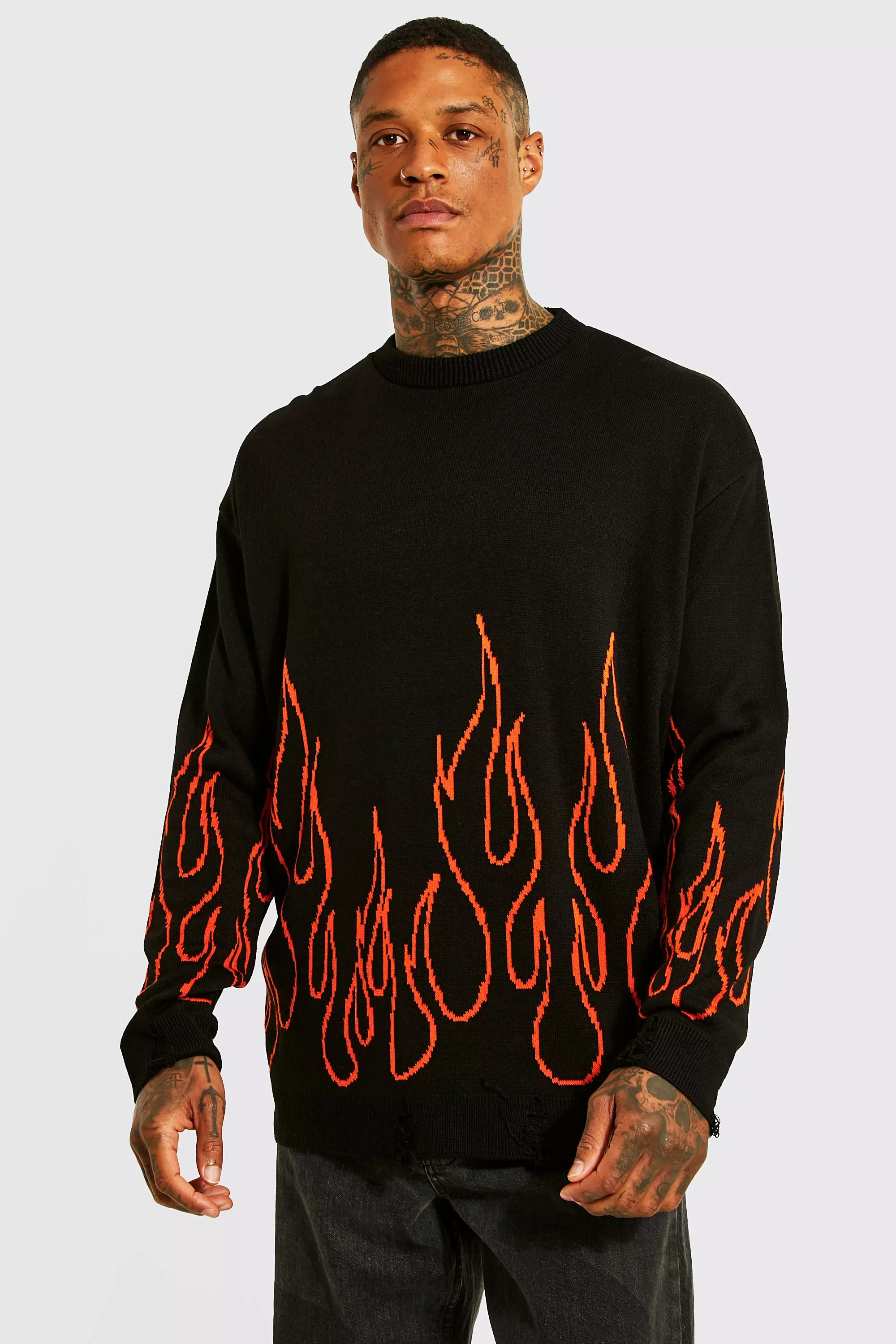 Flame sweater outlet