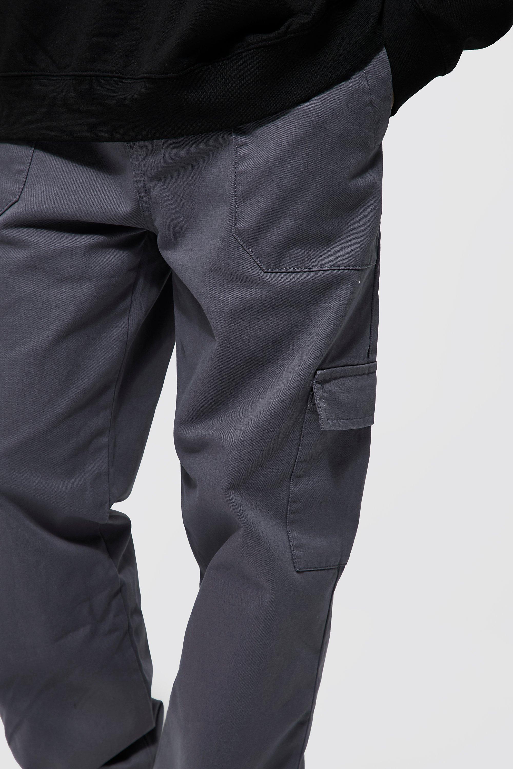 dark grey cargo pants