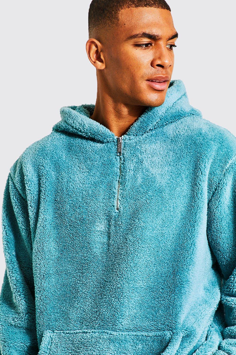 Mens half zip outlet hoodie