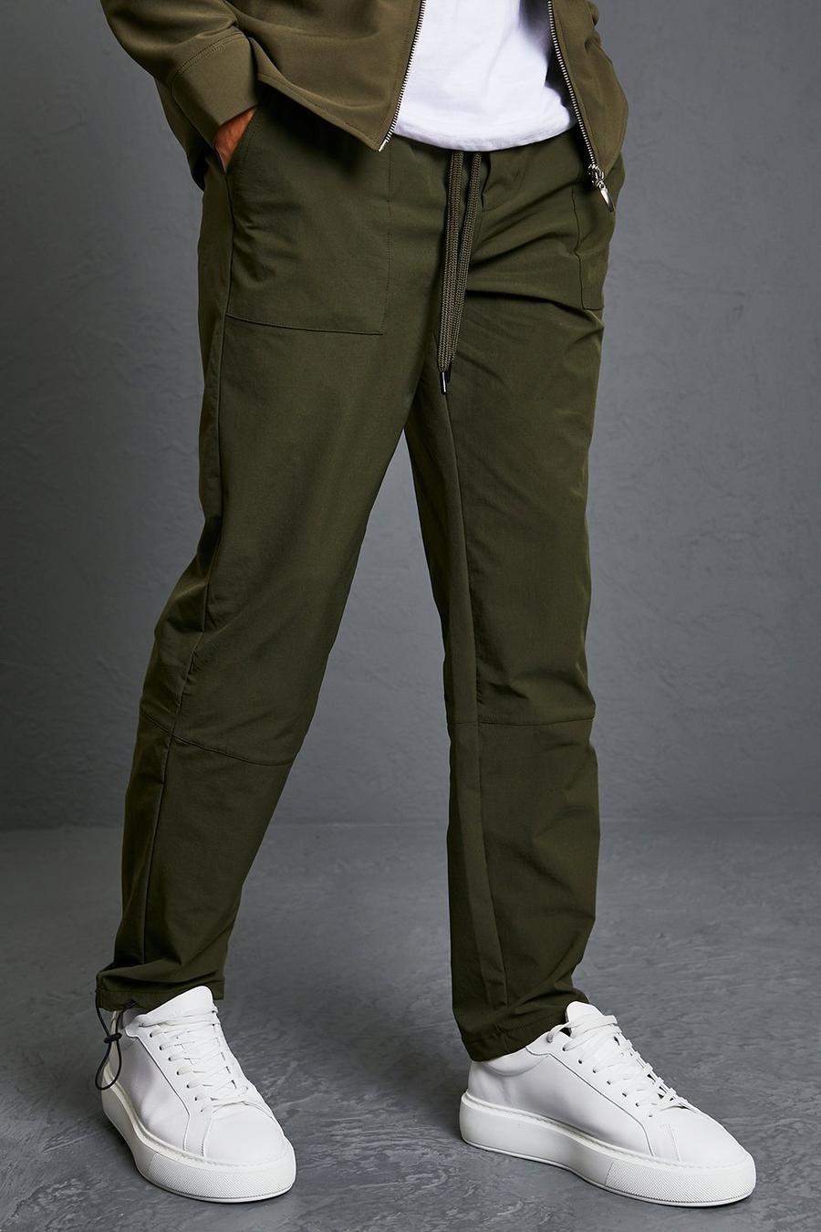Olive Ofcl Technical Stretch Panelled Trouser image number 1