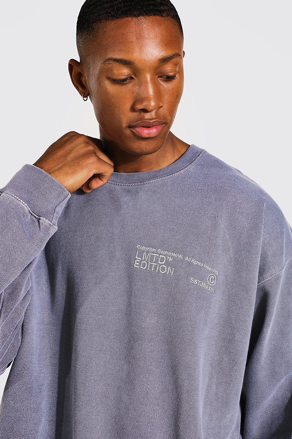 Adidas overdyed hot sale sweatshirt