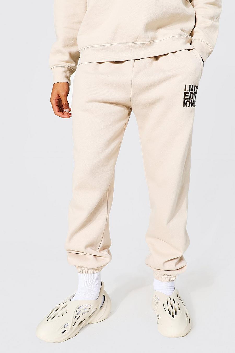 Sand Limited Edition Embroidered Jogger image number 1