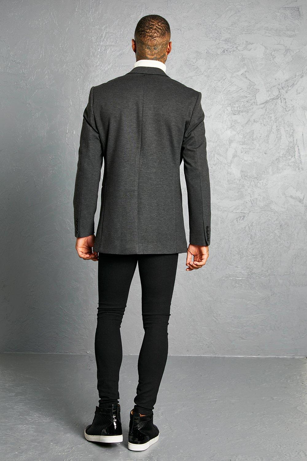 Longline blazer mens best sale