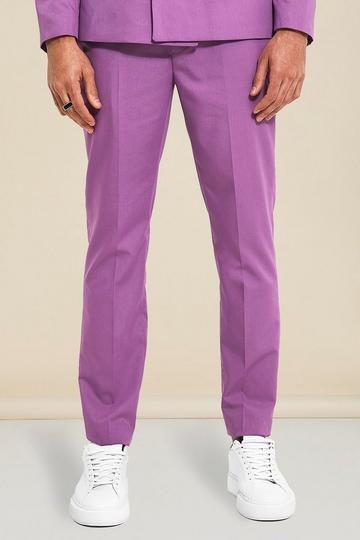 Skinny Suit Trousers mauve