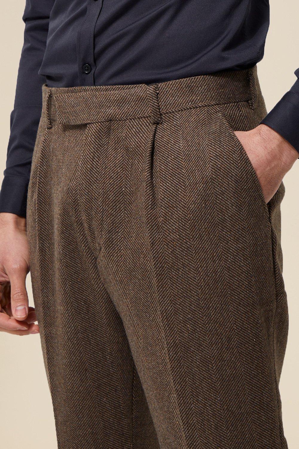 Herringbone Pants