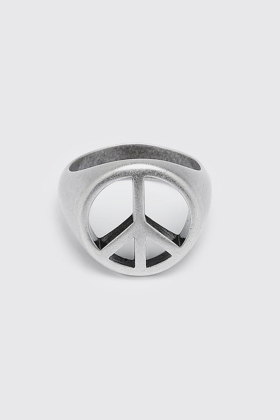 Peace Siegelring, Silver image number 1