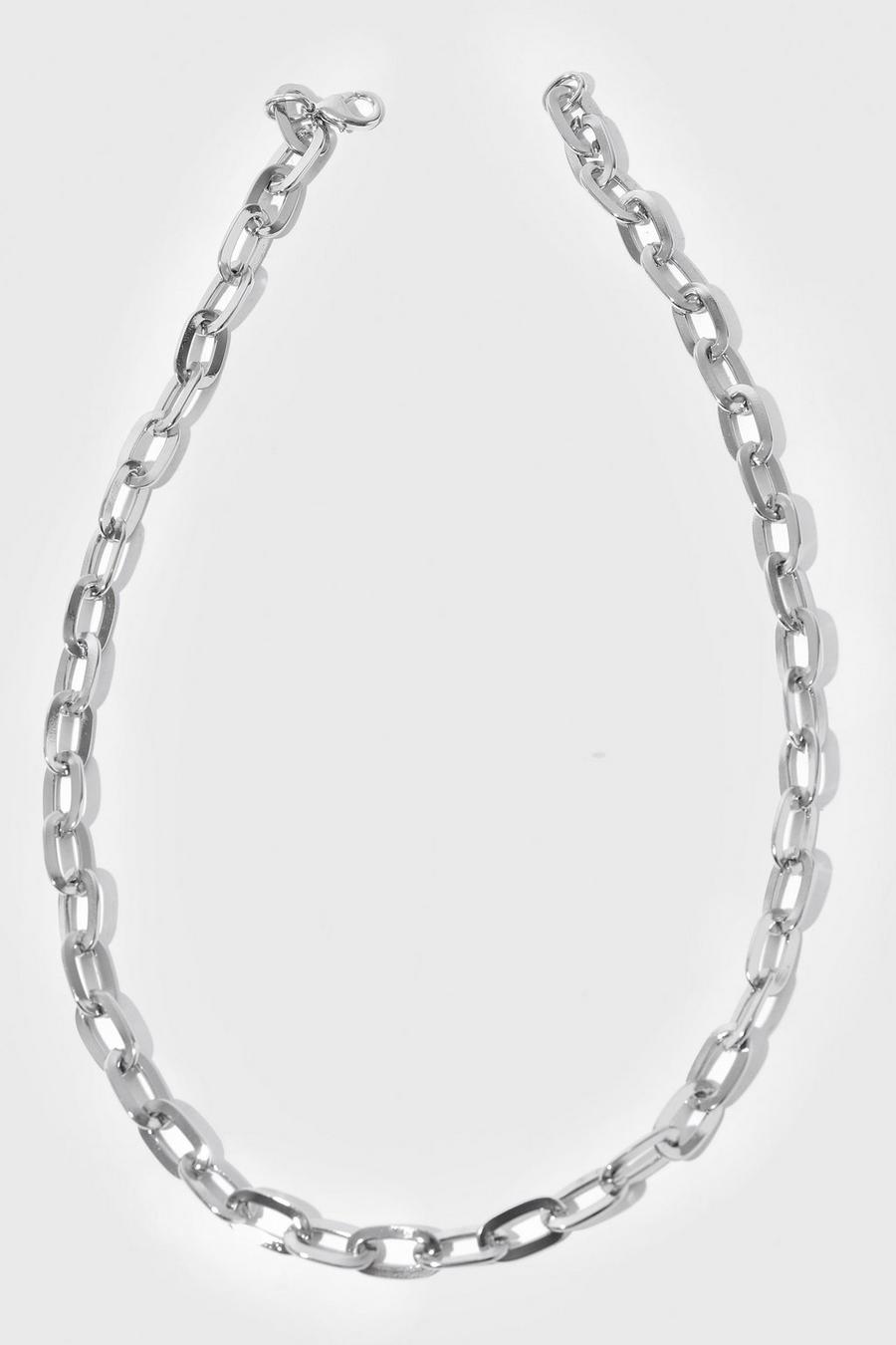 Lockere Halskette, Silver image number 1