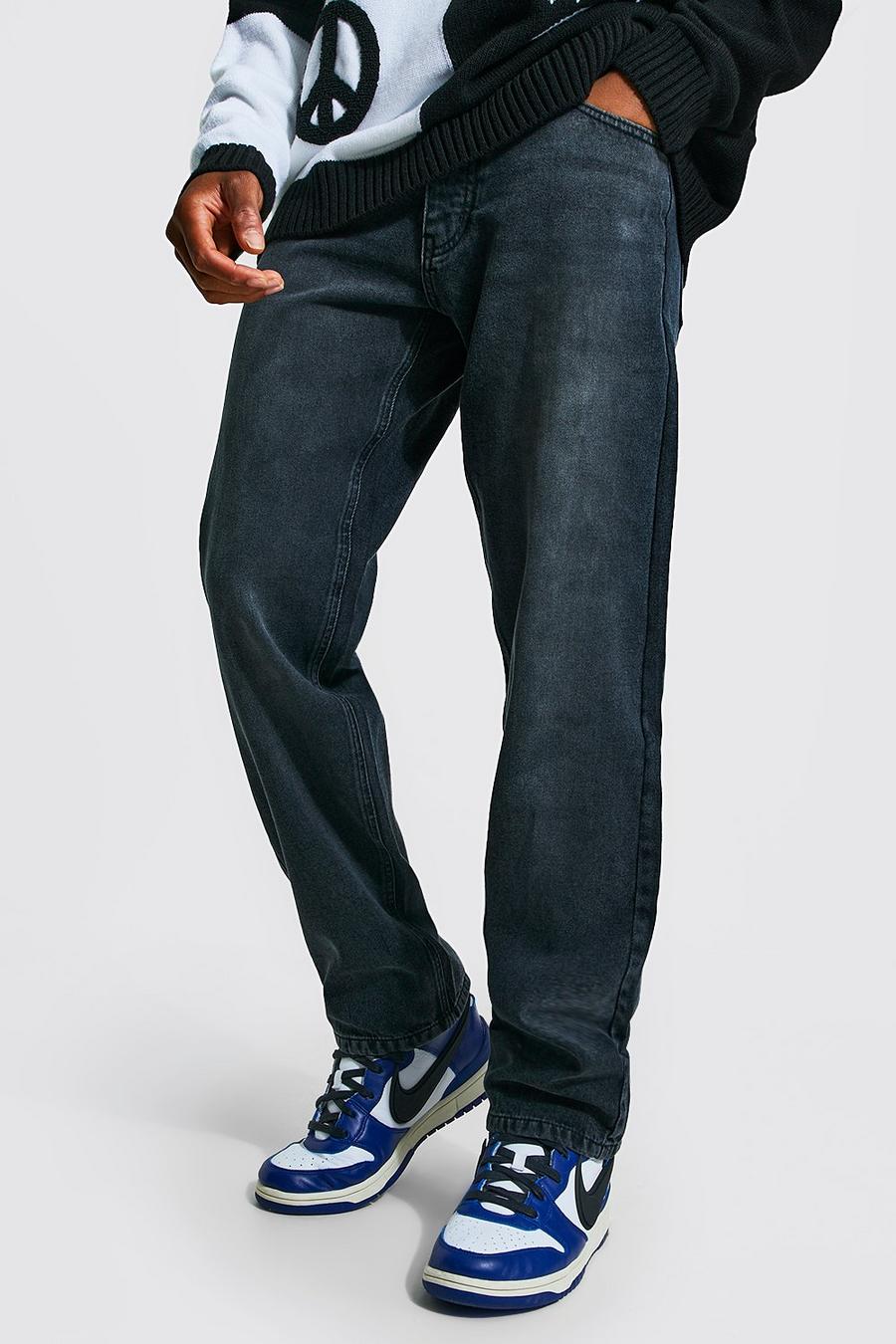 Charcoal Relaxed Fit Rigid Jean image number 1