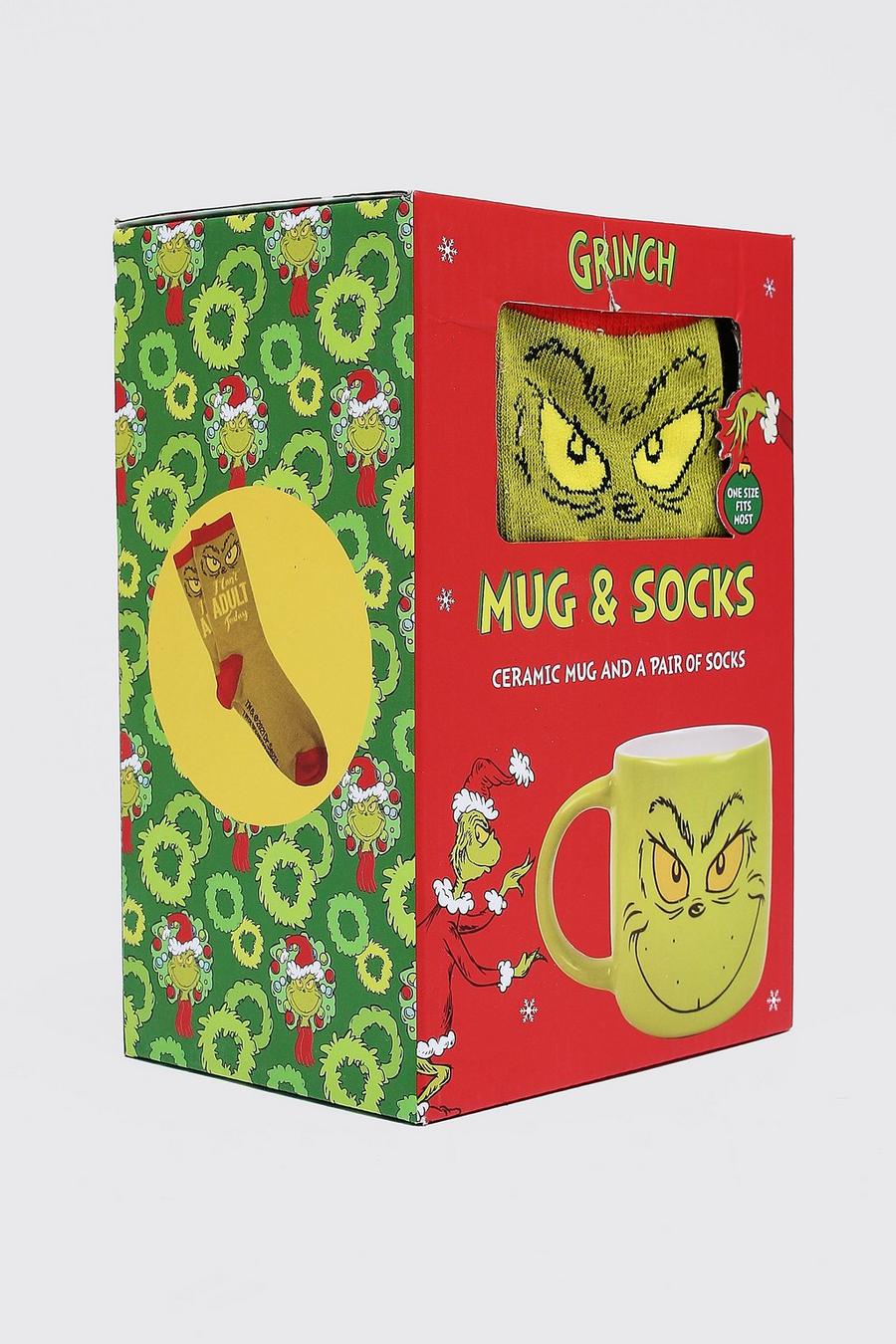 Multi The Grinch Mug & Sock Set image number 1