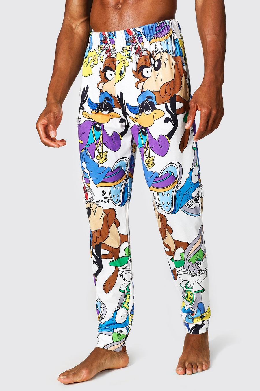 White Looney Tunes Loungewear Pant image number 1